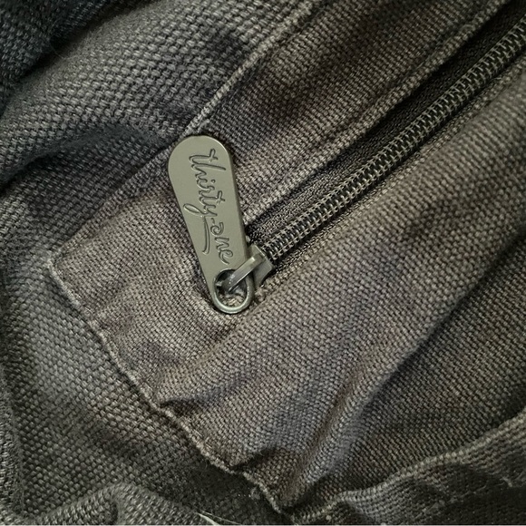 Thirty One grey denim tote - Picture 7 of 8